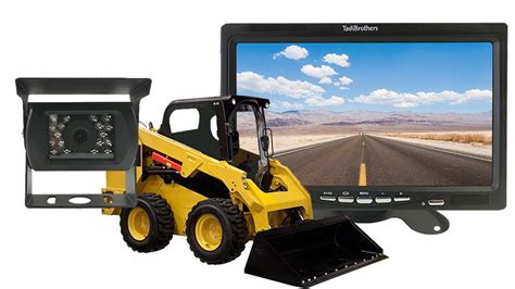 john deere skid steer backup camera|skid loader backup camera kit.